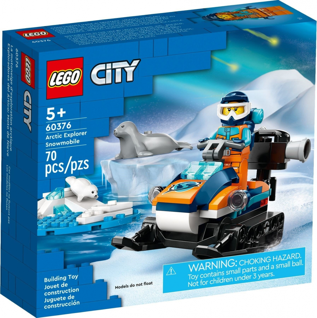 LEGO® City 60376 Arktický snežný skúter od 6,76 € - Heureka.sk