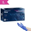 Antimikrobiálne nitrilové rukavice Soft Care Prime VIOLET BLUE 100 ks L