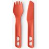 Sada príborov SEATOSUMMIT Passage Cutlery Set 2 piece oranžová