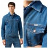 Wrangler pánska džínsová bunda bez kapucne CLASSIC JACKET, veľkosť M