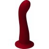 Ylva & Dite Swan červené G-bod dildo s prísavkou