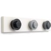 Lego Wall Hanger čierna, sivá, tmavo šedá