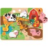 Vkladacie puzzle Farma, 8 dielikov