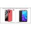 Púzdro Roybens 360 Full Body pre Huawei + tvrdené sklo - Červené pre Huawei: Y5 2019