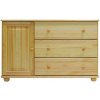 Maxi-Drew Komoda nr.11 - v78 x š118 x h47 cm (Barva dřeva: Olše)