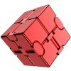 Infinity Cube Antistresová kocka kovová - červená