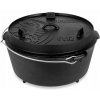Liatinový hrniec na nožičkách Petromax Dutch Oven FT18 - čierny