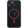 Tactical Hyperstealth 2.0 transparentný kryt s MagSafe pre iPhone 14 - čiernočervený 8596311250521 - možnosť vrátiť tovar ZADARMO do 30tich dní