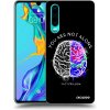 Picasee silikónový prehľadný obal pre Huawei P30 - Brain - White