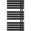Instalprojekt POP STAR Kúpeľňový radiátor 500x1505mm, 550 W, Spodné pripojenie, Čierna Mat
