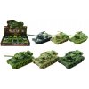 Teddies Tank plast 17 cm na setrvačník v krabičce