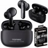 Bezdrôtové slúchadlá TONSIL T55 PRO ANC do uší čierne BT IPX5 Bluetooth