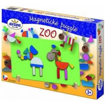 Detoa magnetické puzzle ZOO