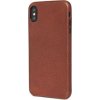 Púzdro Decoded Leather Case pre iPhone XS Max - hnedé