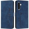PROTEMIO 103928 ART SMILE Peňaženkový obal s remienkom pre Samsung Galaxy A36 modrý