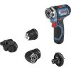 BOSCH aku vrtací šroubovák GSR 12V-15 FC 12 V/ 2,0 Ah Li-Ion