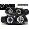 Tuning-tec PREDNÉ SVETLOMETY ANJELSKÉ OČI ČIERNA pasujú na BMW E38 09.98-07.01