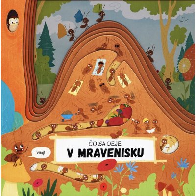 Čo sa deje v mravenisku - Petra Bartíková, Magdalena Takáčová ilustrácie