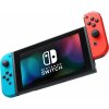 Nintendo Switch konzola s neonovým modro-červeným Joy-Con