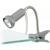 Eglo 81265 KLEMMSPOT/1 FLEXIBEL SILBER FABIO stolná lampa