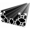 HLINÍKOVÝ PROFIL C-BEAM 40x80 T6 25 cm ČIERNY