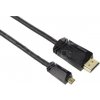 Hama micro HDMI kábel (pozlátený, 1,5 m) 122120