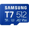 Samsung micro SD karta T7 - 512GB + USB adaptér MB-MB512T/WW