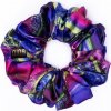 Saténová gumička do vlasov KALEIDOSKOP XL