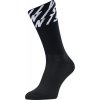Unisex cyklo ponožky Silvini Oglio čierna/biela 39-41