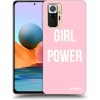 Picasee silikónový prehľadný obal pre Xiaomi Redmi Note 10 Pro - Dievčenské sila