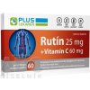 PLUS LEKÁREŇ Rutín 25 mg + Vitamín C 60 mg tbl flm 1x60 ks