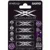 Baterie Panasonic Eneloop Pro BK-4HCCE, BK-4HCDE, AAA 930mAh, EKO blistr 4 ks