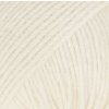 Drops Cotton Merino Uni Colour 01 Off White Pletacia priadza