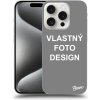 Picasee silikónové Apple iPhone 15 Pro - Vlastný design/motiv čierne