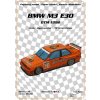 Papierový model - BMW M3 E30 DTM 1992