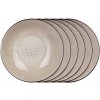 Banquet Sada hlbokých tanierov Shape 20,4 cm 6 ks