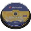 Verbatim 10ks DVD+RW 4.7GB 4x / Spindl (43488)