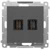 Zásuvka 2xHDMI sivá SIMON55 (Simon)