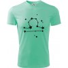 Súhvezdie - Libra - Váhy - Pánske tričko Fantasy športové - 2XL ( Mätová )