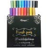 Artmagico Akrylové fixy BRUSH PENS - metalické 20 farieb