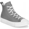 Converse Členkové tenisky CHUCK TAYLOR ALL STAR EVA LIFT LEATHER Šedá