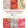 Kimono Flowers Gift Wrapping Paper - 12 Sheets: 18 X 24 Inch (45 X 61 CM) High-Quality Wrapping Paper