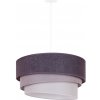 Duolla | Duolla - Luster na lanku TRIO 1xE27/15W/230V pr. 45 cm antracit/šedá/biela | DU81440