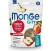 MONGE GIFT Fruit Chips Sensitive digestion ovocné čipsy pre psov s citlivým trávením so zemiakmi a jablkami 150 g