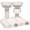 DI-WAY LNB monoblock twin 0,1dB 4.3°