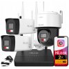 WiFi Monitorovací Set 4MPx EasyLink HiLook od Hikvision s Otočnou Kamerou