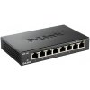 D-Link DGS-108GL Nespravované Gigabit Ethernet (10/100/1000) Čierna (DGS-108GL/E)