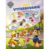 Veselé vyfarbovanie so super samolepkami - Labková patrola