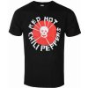 Tričko metal ROCK OFF Red Hot Chili Peppers Flea Skull Čierna