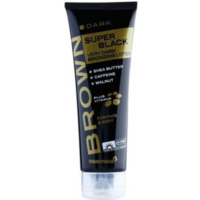 Tannymaxx Brown Super Black Dark opaľovací krém s bronzerom 125 ml